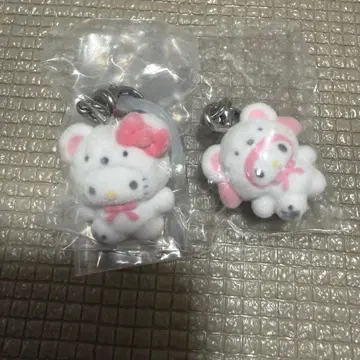 메지루시 액세서리 후와후와 스노우 산리오 캐릭터 키티 마이멜로디