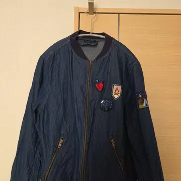 ZARA 자라 블루종 자켓 데님풍 자켓 아우터 S