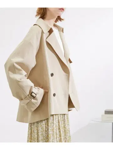 숏 트렌치코트/발수 가공 ROPE' PICNIC