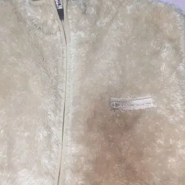 Champion 플리스 자켓 L 베이지