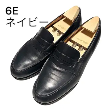 [ 새상품급/6E ] J.M. WESTON 시그니처 로퍼 180 네이비