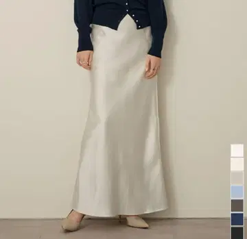 [ 미사용 새상품 ] ur's 새틴 머메이드 맥시 스커트 M 사이즈