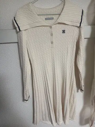 JILL by JILLSTUART 케이블 니트 원피스