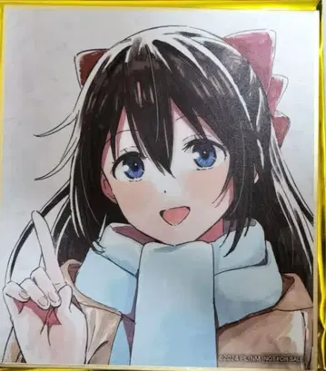 사쿠라자카 시즈쿠 미니 색지