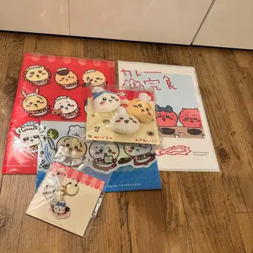 치이카와 (먼작귀) 레스토랑 굿즈 세트