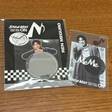 SnowMan ON 스티커 모음 메구로 렌 메메