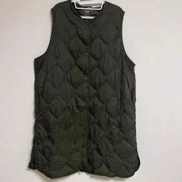 [ 새상품급 ] 유니클로 롱 다운 베스트