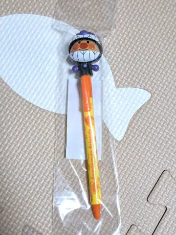 호빵맨 뮤지엄 한정판 액션 볼펜 세균맨 호빵맨