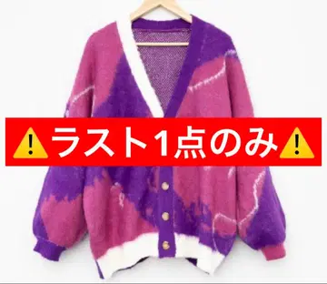 King & Prince 킹프리 불꽃놀이 니트 가디건 M 새상품