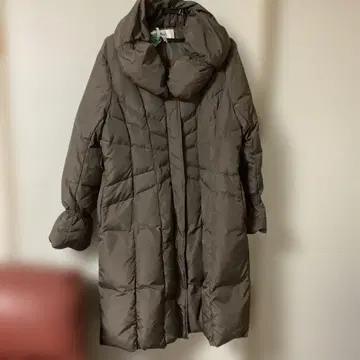 PECA 페카 다운 코트 토프 브라운 모카 브라운 롱 코트 17