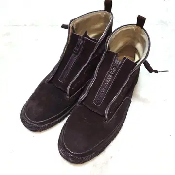 SPINGLE MOVE 아미 부츠 L 센터 지퍼 브라운