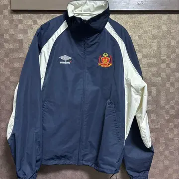 [ 레어 ] umbro x 9090 나일론 트랙 자켓 네이비