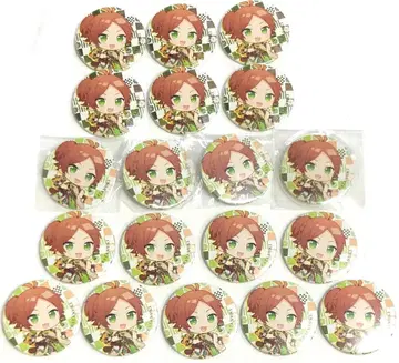 우라시마사카타센 우라타누키 캔뱃지 기모노