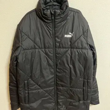 PUMA 블랙 패딩 자켓 XL