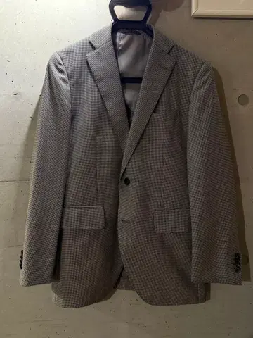 정장 셀렉트 하운드투스 체크 그레이 비즈니스 정장