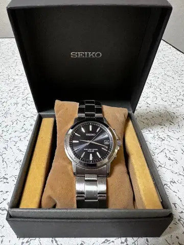 SEIKO 세이코 솔라 전파 시계 SBTM169