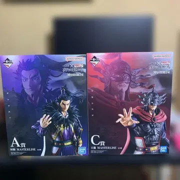 킹덤 차세대의 걸물들 A상 왕전 C상 환기 피규어 2세트