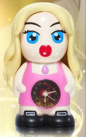 호텔라바 아렌 님 오치세 알람 시계 핑크 레이서