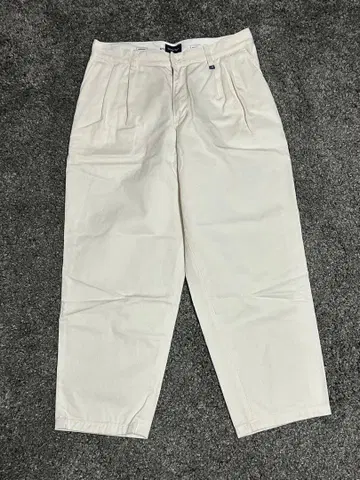 DC 3 ORGANIC COTTON TWILL TROUSERS