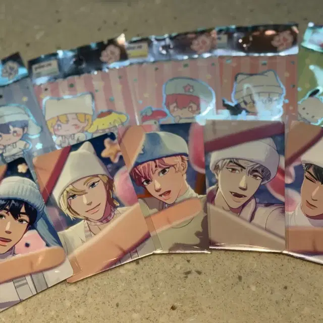 플레이브 올리브영 미공포 포카앨범 세트