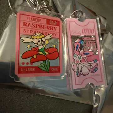 PRONTO 포켓몬 니피아 아크릴 키링 프로토 플라베베