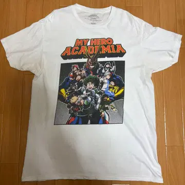 나의 히어로 아카데미아 T셔츠 화이트