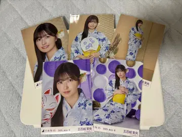 이오키 마오 2025 한여름 전국 투어 브로마이드 유카타 사진 컴프