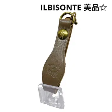 ILBISONTE 새상품급 키홀더/키링 가죽 체인 포함