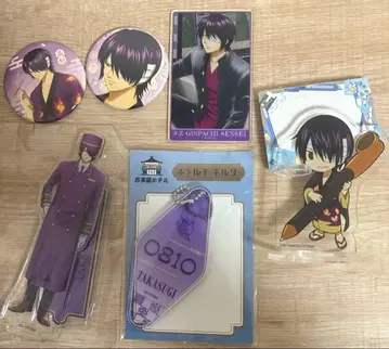 은혼 긴파치선생 타카스기 신스케 아크릴 스탠드 아크릴 키링 캔뱃지