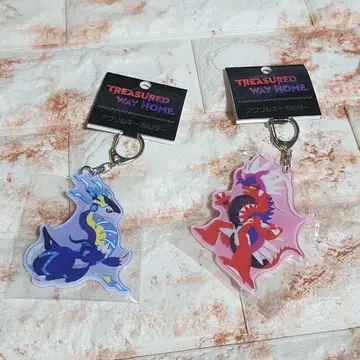 포켓몬 센터 미래돈 콜라이돈 아크릴 키링 세트