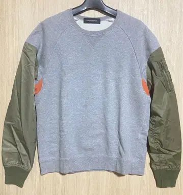 PHENOMENON 그레이 올리브 맨투맨 트레이닝복