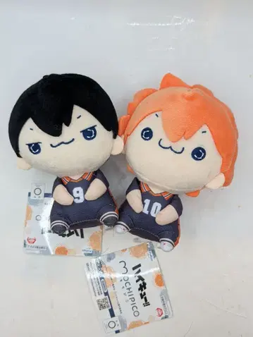 하이큐!! 모찌피코 봉제 인형 히나타 쇼요 카게야마 토비오 2종 세트