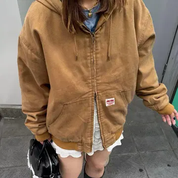 차오패닉 덕 액티브 후드티 아우터