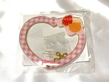 FUKUYA 하트형 아크릴 키링