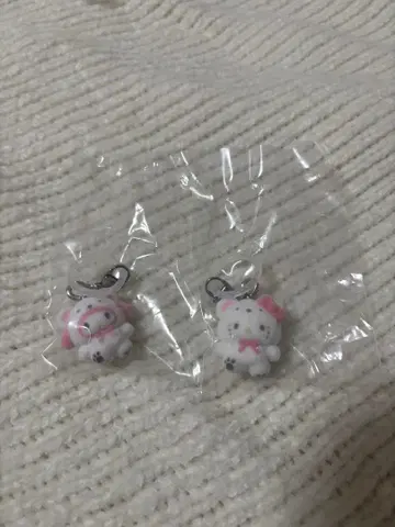 산리오 메지루시 액세서리 포근포근 스노우