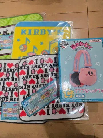 커비 제일복권 C상 푸푸푸 헤드폰