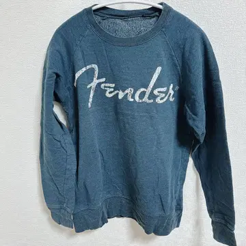 하나뿐인 Fender 로고 프린트 맨투맨 트레이닝복