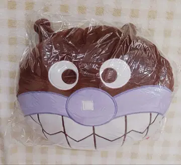 1184 세균맨 캐릭터 얼굴형 쿠션 새상품 BANDAI