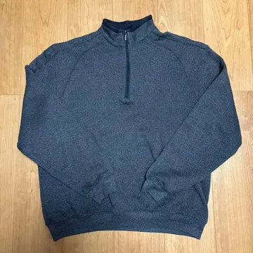 90s 레어 새상품급 pro tour 그레이 하프 지퍼 맨투맨