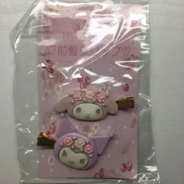 산리오 마이멜로디 쿠로미 LIZ LISA 앞머리 클립