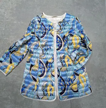 슈퍼 뷰티 롱 다운 코트 비쥬 화려함