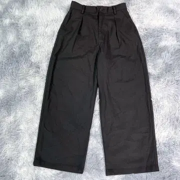 Cepo [ M ] 와이드 팬츠 블랙 등 허리밴딩 봄/가을 여성용