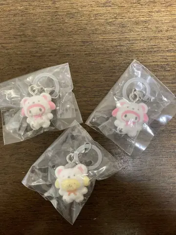 메지루시 액세서리 복슬복슬 스노우 마이멜로디 폼폼푸딩