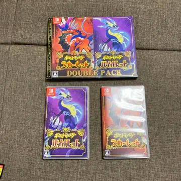 포켓몬스터 스칼렛 바이올렛 더블 팩