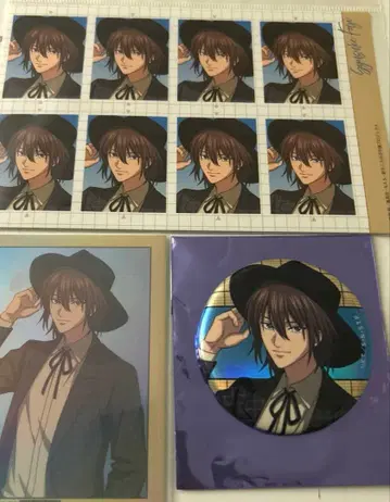 테니스의 왕자님 팝업 특전 카드 오로라 캔뱃지 후지 슈스케