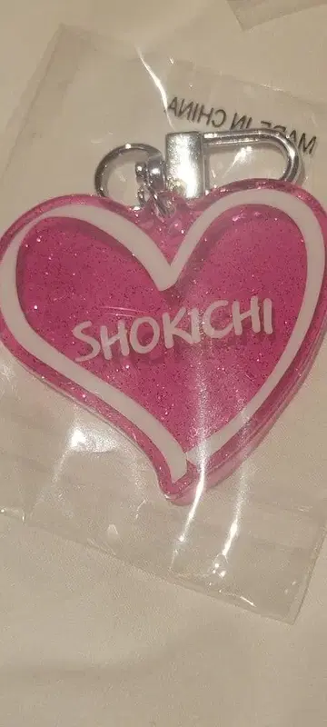 EXILE SHOKICHI 라메 네임 키링 2