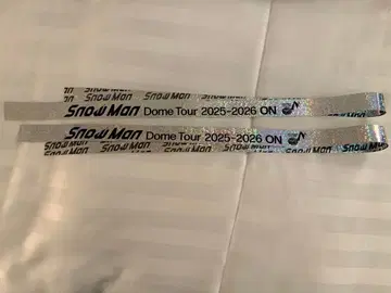 SnowMan Dome Tour 2025-2026 ON 은색 테이프 2개