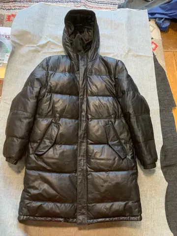 COMME CA DU MODE 꼼사데모드 가죽 다운 자켓