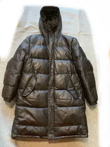 COMME CA DU MODE 꼼사데모드 가죽 다운 자켓