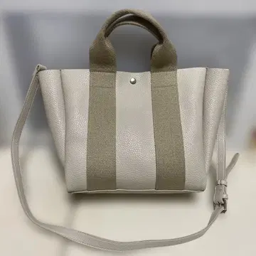 캐슈캐슈 베이지 2way 토트백